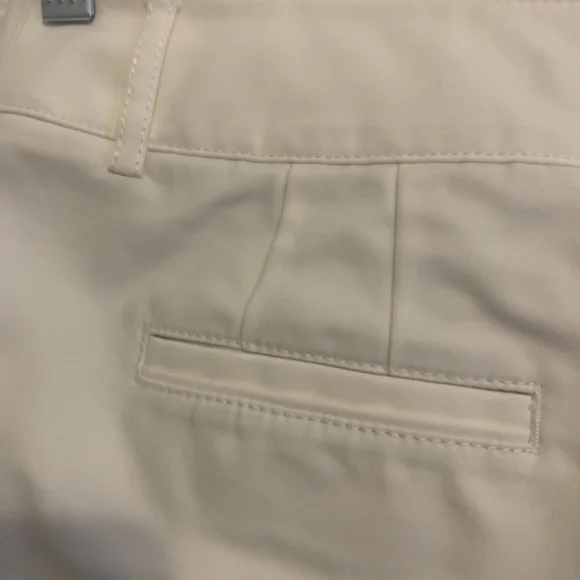 White House Black Market White Slim Straight Leg Dress Pant Woman's Regular 00 - Picture 8 of 11